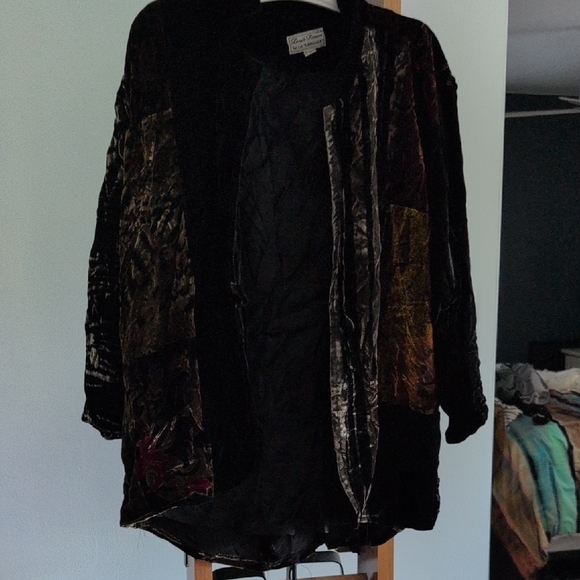 Velvet Patchwork Jacket - Picture 3 of 3